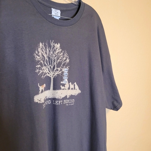 Dog is Good Men Charcoal Grey T Shirt Size XXL - Picture 4 of 8